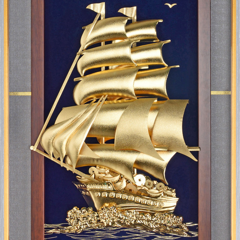 GoldenMaster 24K gold foil painting gilded series, global customization - GoldenMaster