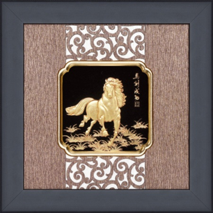 GoldenMaster 24K Gold Foil Painting Yager Series 1 - GoldenMaster