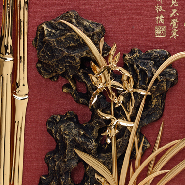 GoldenMaster 24K Gold Foil Painting Yale Series - GoldenMaster