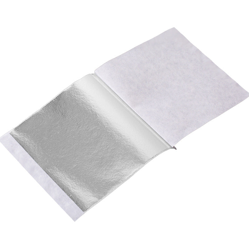 Golden Master Gold Foil Factory Direct Sales Bulk Gold Foil Paper Gold Foil 9CM Taiwan Gold Gold Foil Nail Art Raw Material Silver Foil - GoldenMaster