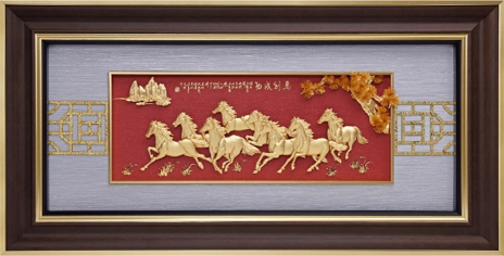 GoldenMaster 24K Gold Foil Painting Yale Series - GoldenMaster
