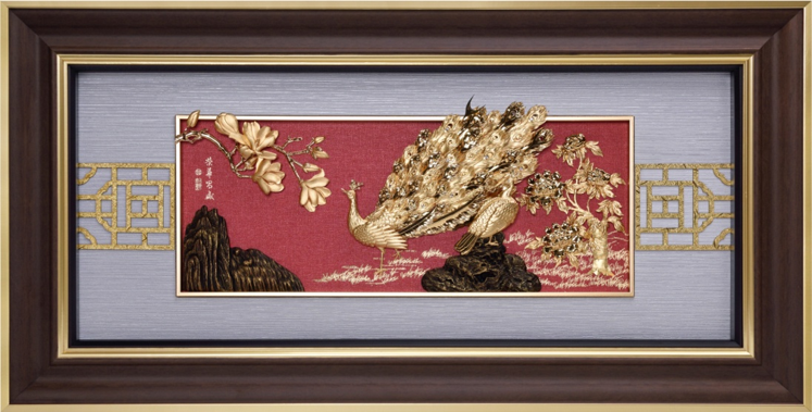 GoldenMaster 24K Gold Foil Painting Yale Series - GoldenMaster