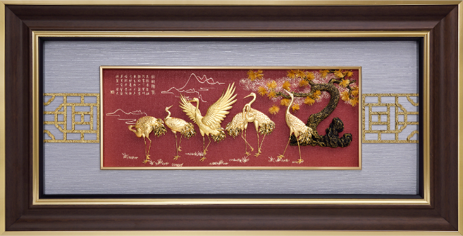 GoldenMaster 24K Gold Foil Painting Yale Series - GoldenMaster