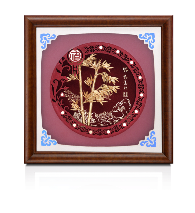 GoldenMaster 24K Gold Foil Painting Hongfu Series - GoldenMaster