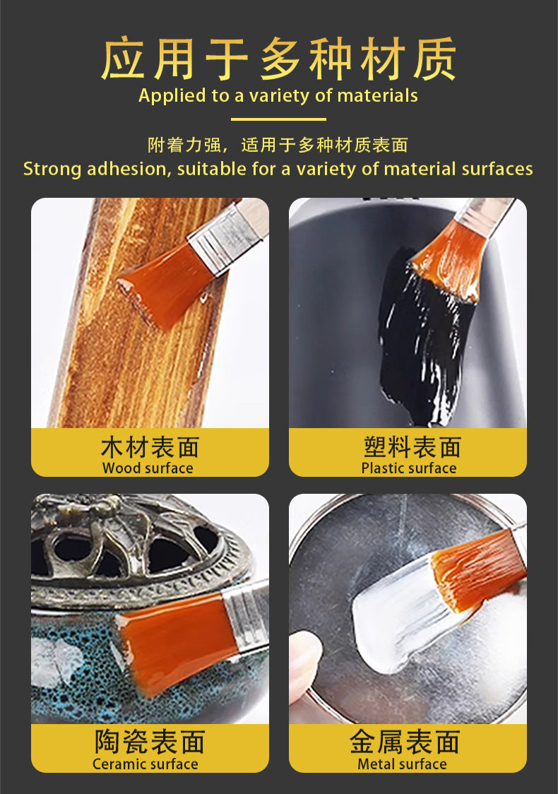 GoldenMaster factory direct sales gold and silver leaf  foil protection gold oil anti-ultraviolet scratch hardness strong gold foil polish - GoldenMaster