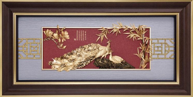 GoldenMaster 24K Gold Foil Painting Yale Series - GoldenMaster
