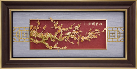 GoldenMaster 24K Gold Foil Painting Yale Series - GoldenMaster