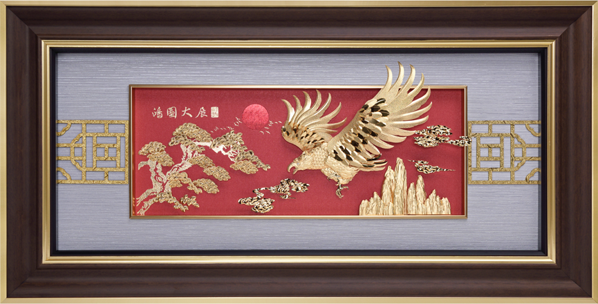 GoldenMaster 24K Gold Foil Painting Yale Series - GoldenMaster