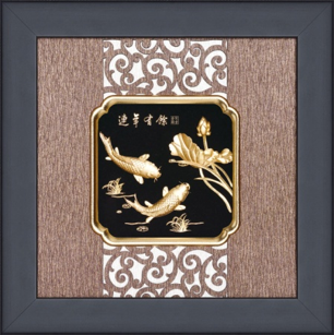 GoldenMaster 24K Gold Foil Painting Yager Series 1 - GoldenMaster