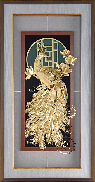 GoldenMaster 24K gold foil painting gilded series, global customization - GoldenMaster