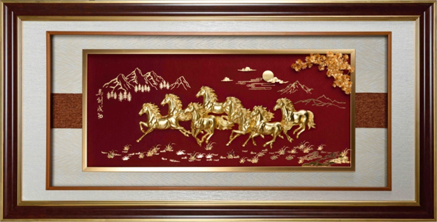 GoldenMaster 24K Gold Foil Painting Jinrong Series, Global Customization - GoldenMaster