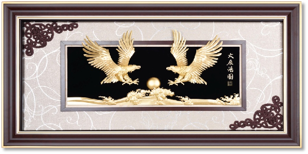 GoldenMaster 24K 3D Gold Foil Painting Zen Style Series - GoldenMaster