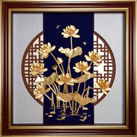 24K Gold Foil Yajing Gold Foil Painting Series - GoldenMaster