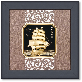 GoldenMaster 24K Gold Foil Painting Yager Series 1 - GoldenMaster
