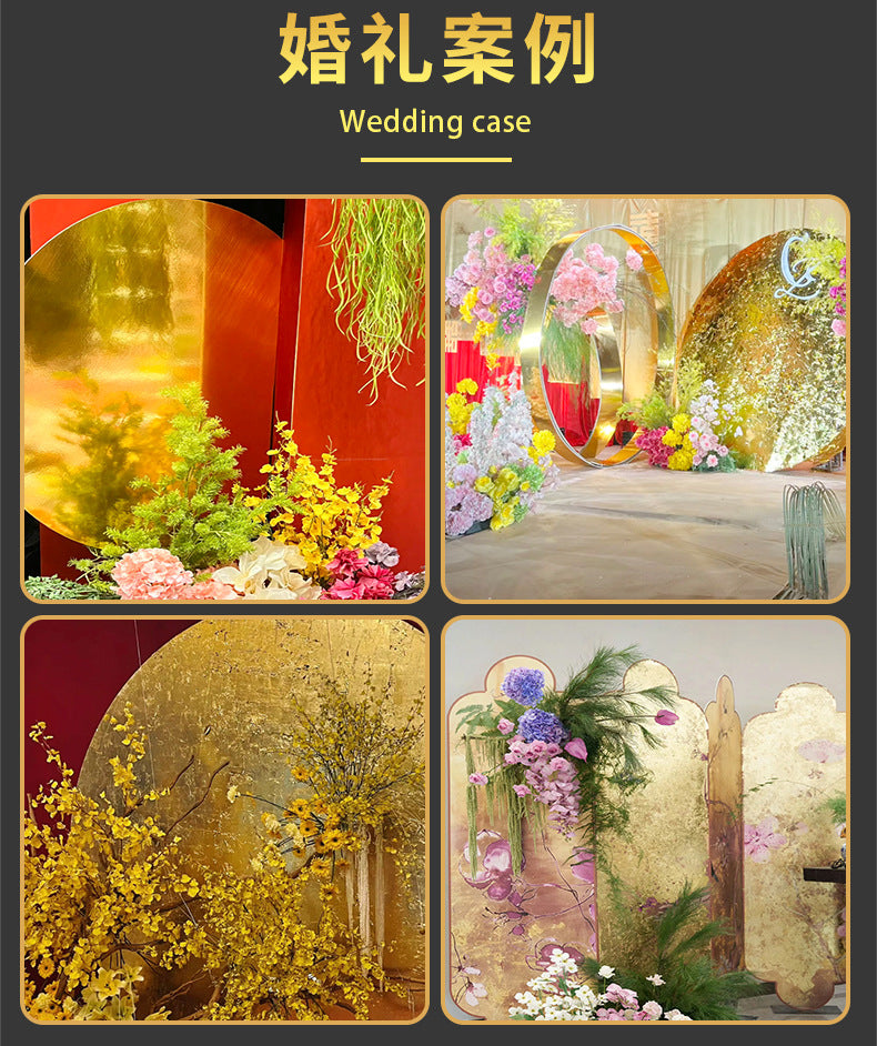GoldenMaster manufacturers supply 16*16cm authentic high-quality gold foil 2.0/2.5 color unlined gold foil paper, silver foil paper - GoldenMaster