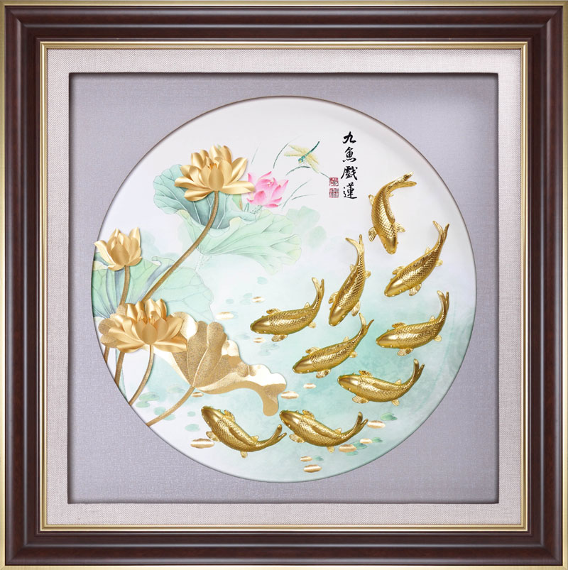 GoldenMaster 24KGold 3D GoldLeaf Painting Sacred Gold Collection - GoldenMaster
