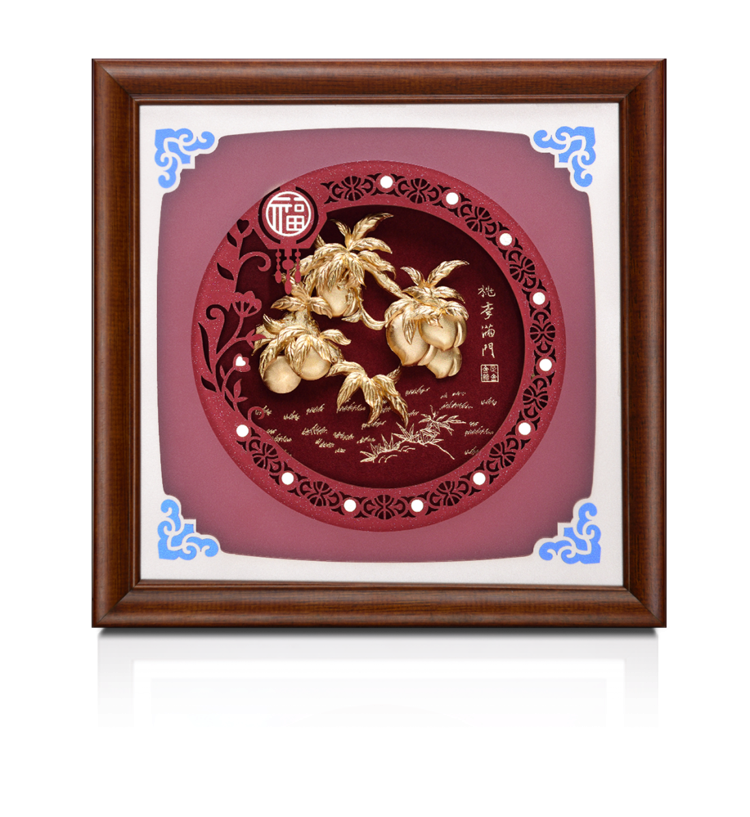 GoldenMaster 24K Gold Foil Painting Hongfu Series - GoldenMaster