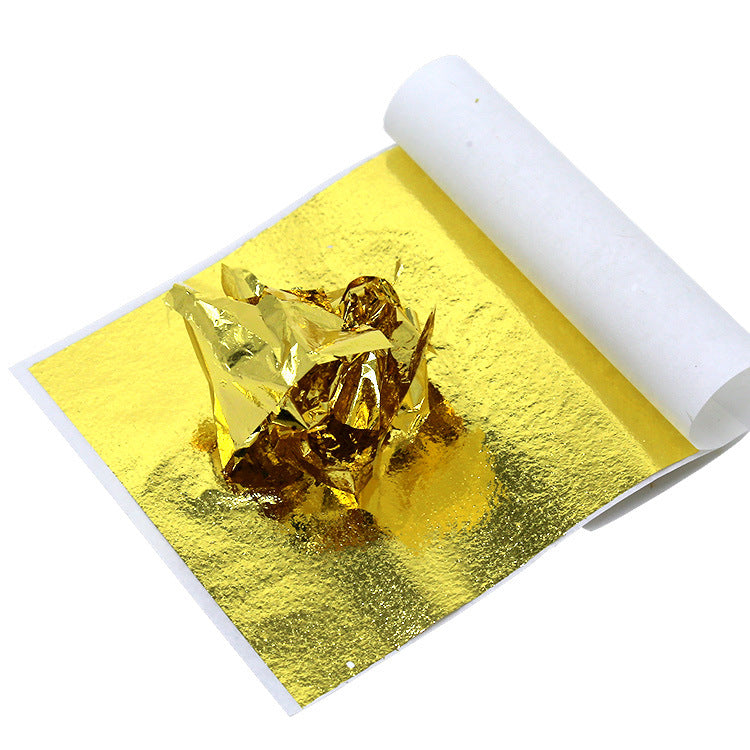Golden Mater Gold Foil Gilded Buddha Statue Gold Foil Taiwan Gold Foil 9*9CM Paper Decoration Creative - GoldenMaster