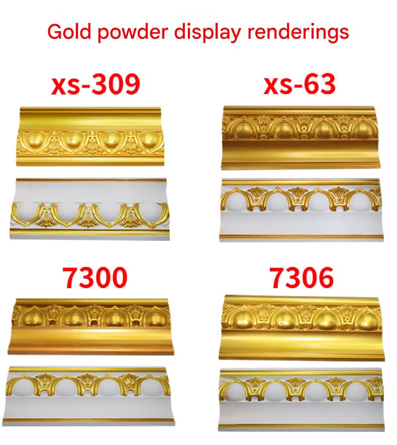 GoldenMaster 24K imitation gold foil powder sunshine gold powder flash gold and silver foil repair gold foil powder furniture craft - GoldenMaster