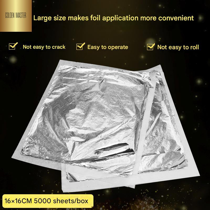 GoldenMaster manufacturers supply 16*16cm authentic high-quality gold foil 2.0/2.5 color unlined gold foil paper, silver foil paper - GoldenMaster