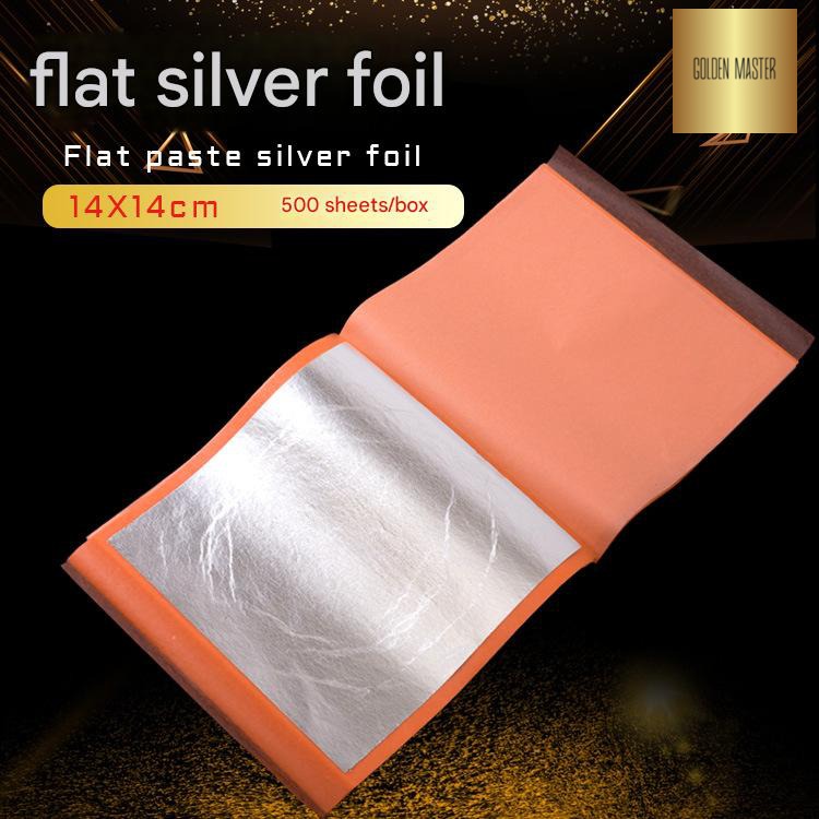 GoldenMasterFactory book gold foil 14*14cm transfer gold foil paper for indoor and outdoor decoration crafts decoration building materials - GoldenMaster